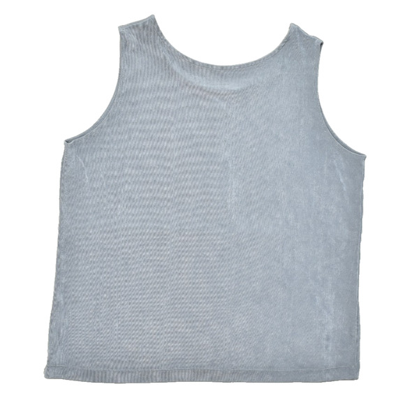 NEW Chico's Travelers Gray Tank Top Petite Size 3P Sleeveless Revirsible - Picture 1 of 8